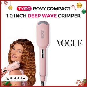 TYMO Pink 1.0 inch Deep Wave Crimper